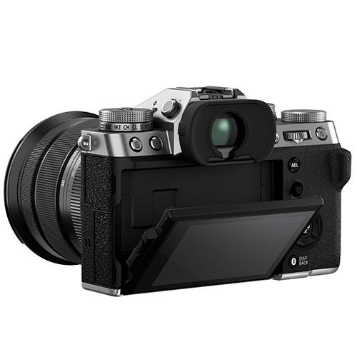 X-T5 Mirrorless Camera in Silver with XF16-80mm F4 R OIS WR Lens Product Image (Secondary Image 2)