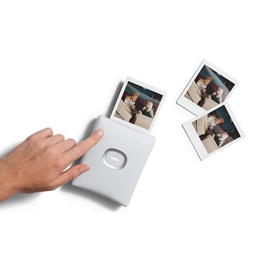 Square Link Printer in Ash White Product Image (Secondary Image 2)