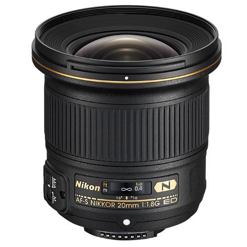 Nikon AF-S 20mm f/1.8G ED Lens